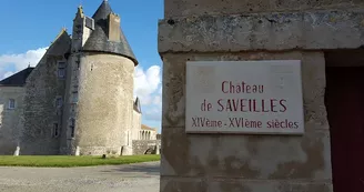 Visite des extérieurs et de la chapelle du château de Saveilles