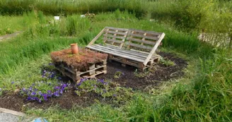 Jardins éphémères et maison de l'eau