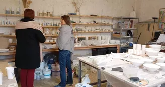 Atelier poterie - cours et atelier boutique