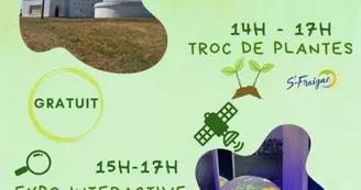 Visite de la station d'eau potable, troc de plantes, expo interactive