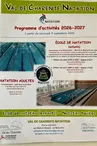 Val de Charente natation pour enfants
